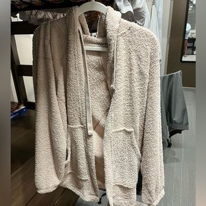 Out from Under Urban Outfitters Cozy Open, Hooded Cardigan